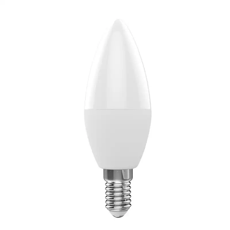 Tuya E14 WiFi Smart LED Light Bulb 5W AC85-265V RGB+CW Dimmable Candle Lamp  MK-RSH-E14-01