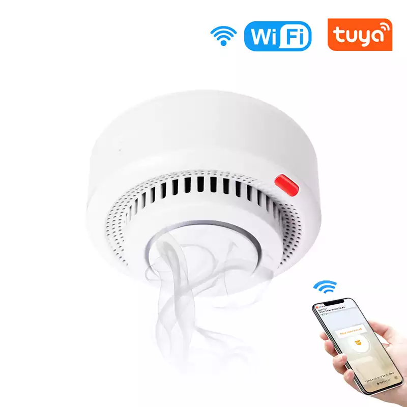 Tuya Smart WiFi Smoke Detector Wireless Smoke Combination Fire Detector Sensor