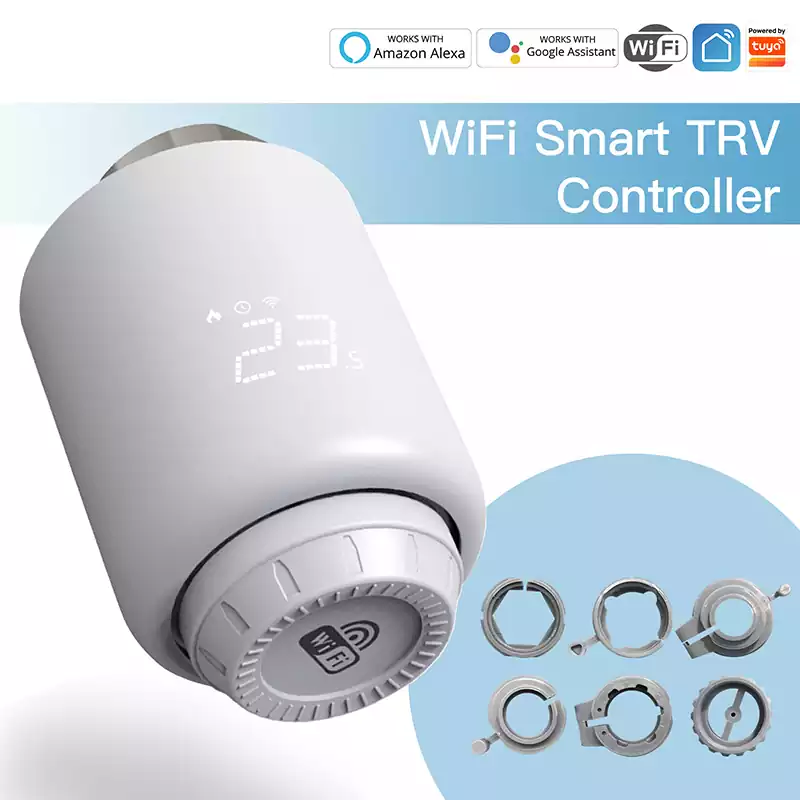 Tuya WiFi/Zigbee Smart Thermostatic Radiator Valve Actuators