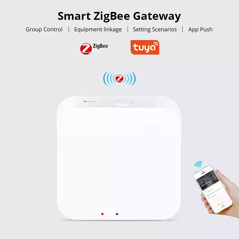 Tuya ZigBee 3.0 Smart Gateway Hub Wireless Smart Home Bridge