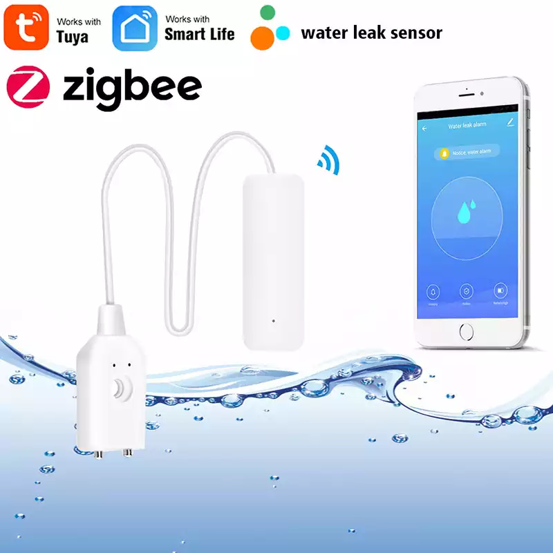 Tuya ZigBee Smart Home Water Sensor Leak Detector
