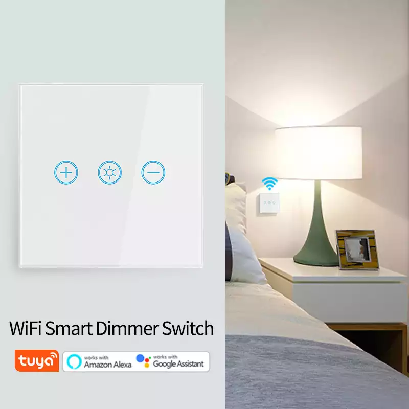 Tuya WiFi EU Standard Touch Sensor Smart LED Dimmer Switch