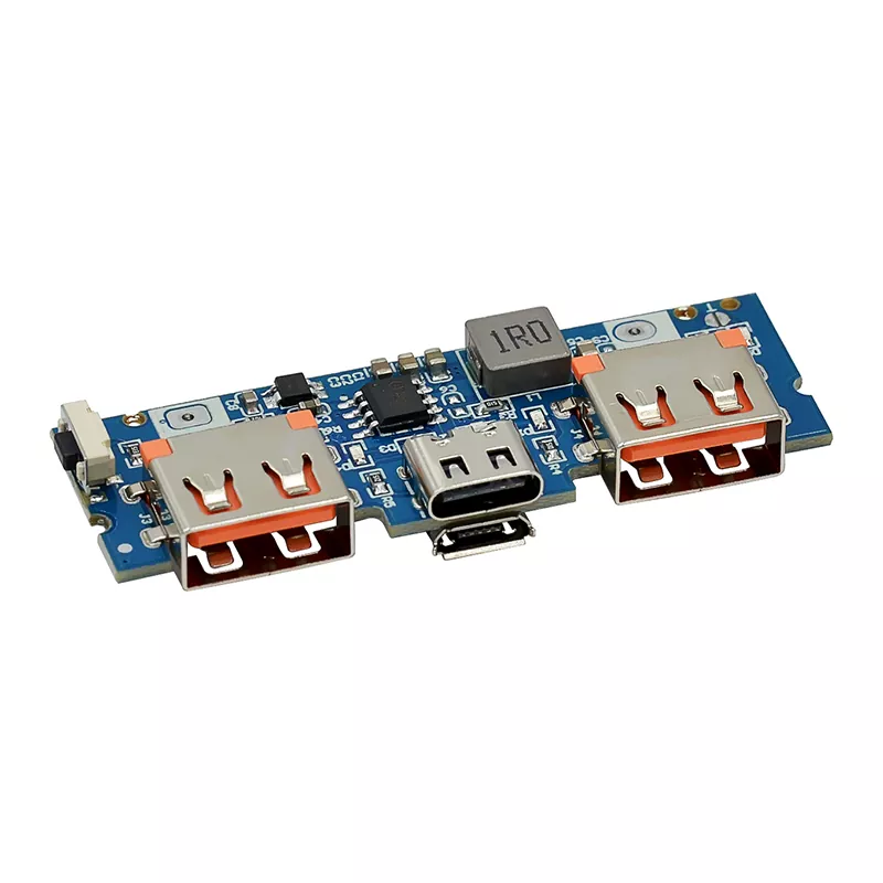 18650 Battery Mobile Power Motherboard Micro/Type-C USB 5V 2.4A Dual USB Lithium Battery Charging Module
