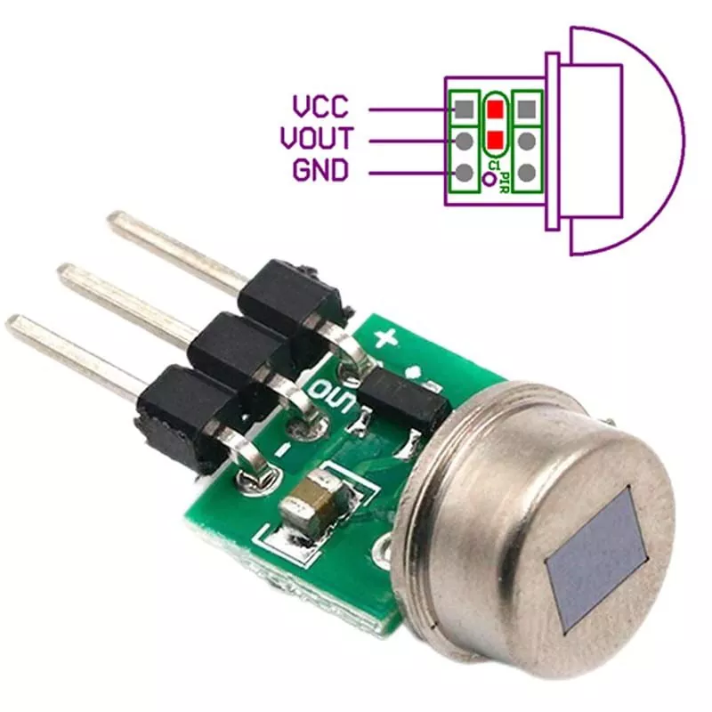 Mini PIR Motion Body Human Sensor Module AM312 Sensor Chip DC 2.7 to 12V Human Sensor Automatic Detector Module MK-1923032236-7