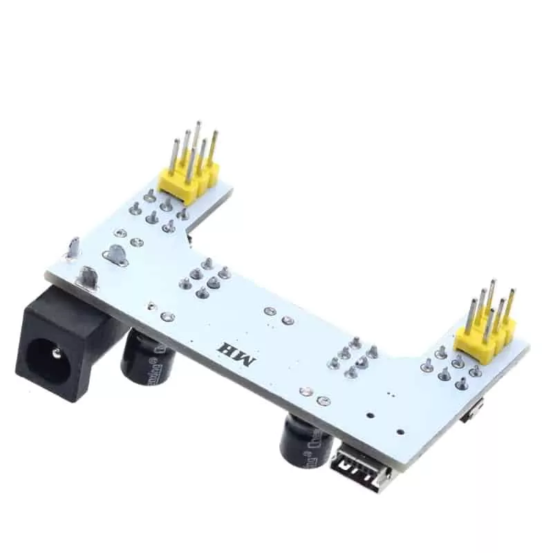 Mini USB MB102 Bread Panel Power Module 5V 3.3V 2 Channel Power Supply Module MK-1923032269-6