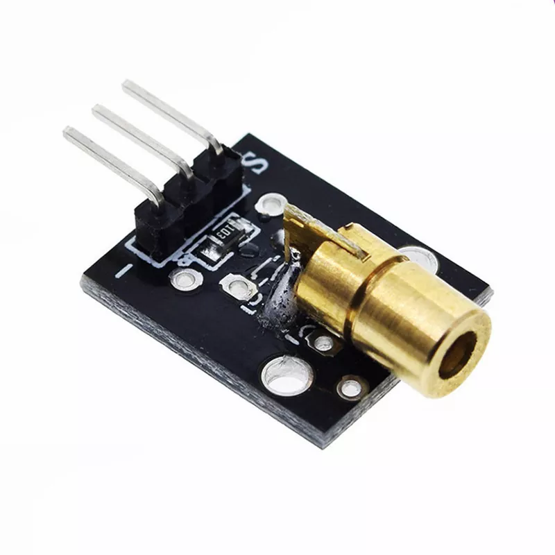 KY-008 Laser Sensor Module 3pin 650nm Red Laser Transmitter Dot Diode Copper Head Module MK-1923032283-1