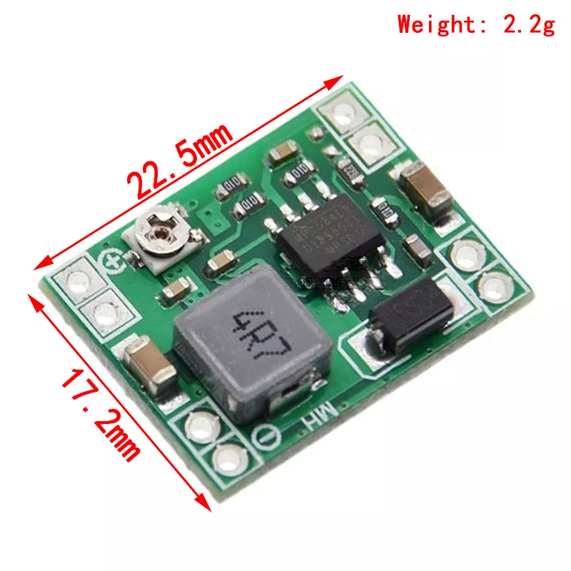 MP1584EN Ultra-Small Size DC DC Buck Converter 3A Adjustable Step down Power Supply Module Replace LM2596 MK-1923032287-1