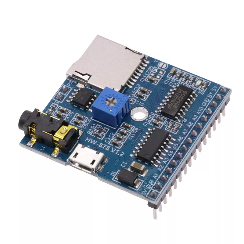 Voice Play Module MP3 Prompt Trigger One Broadcast Once Announcer DC 5V 1A MP3 Reminder Board Compatible With Arduino
