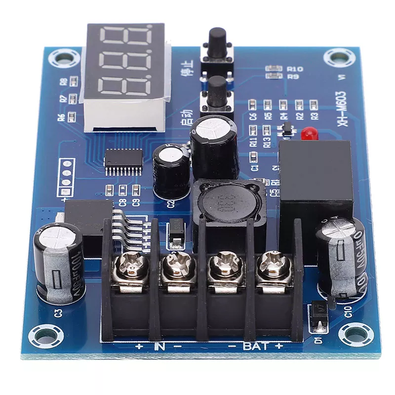 DC 12-24V Lithium Battery Charging Control Module LED Display Battery Charging Control Protection Switch