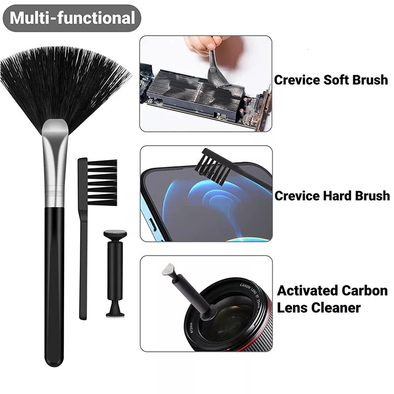 18 in 1 Multi-Functional Electronic Cleaning Kit Portable Keyboard Earphone Camera Screen Dust Cleaning Tool MK-1923032446-2