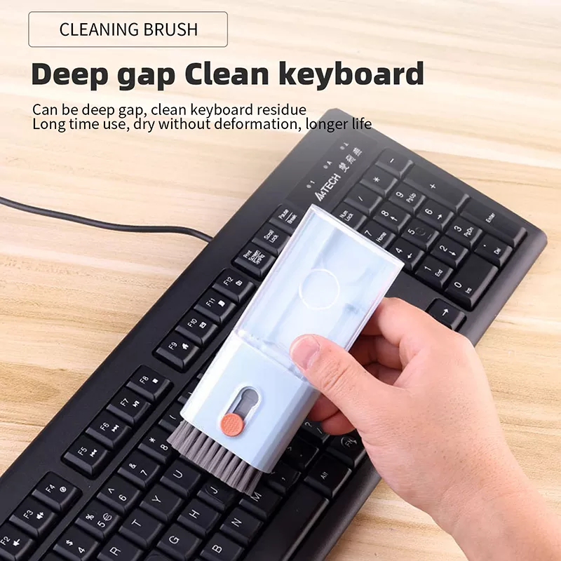 10 in 1 Multi-Functional Electronic Cleaning Kit Portable Keyboard Earphone Camera Screen Cleaning Tool MK-1923032447-05