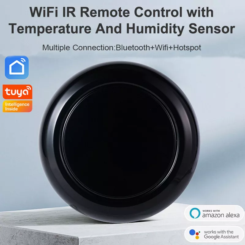 Tuya Smart WiFi IR Remote Controller with Temperature Humidity Sensor  MK-1923032465-06