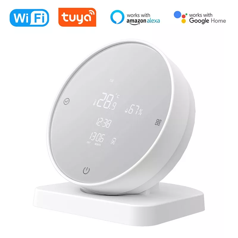 Tuya WiFi Smart Temperature Humidity Sensor LCD Display Indoor Thermometer Hygrometer