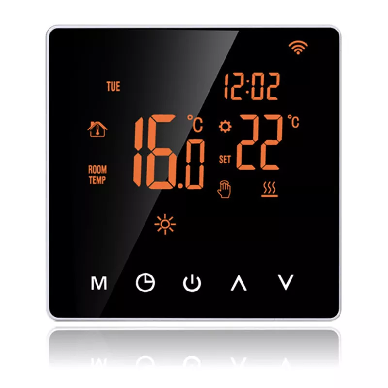 Tuya WiFi Smart LCD Touchscreen Programmable Thermostat Electric Floor Heating Water/Gas Boiler Temperature Remote Controller MK-1923032486-17
