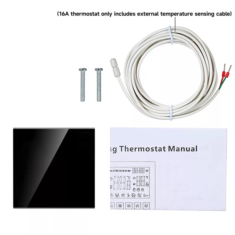 Tuya WiFi Smart Weekly Programmable Thermostat LCD Display Touch Screen 3A/16A Electric Floor Heating Water/Gas Boiler Temperature Remote Controller  MK-1923032490-14