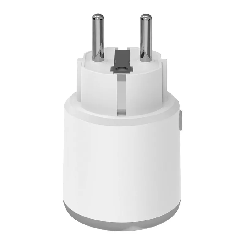 Tuya WiFi Matter Smart FR Power Plug 16A Mini Home Wall Smart Socket With Power Monitoring Timing Function MK-1923032506-16