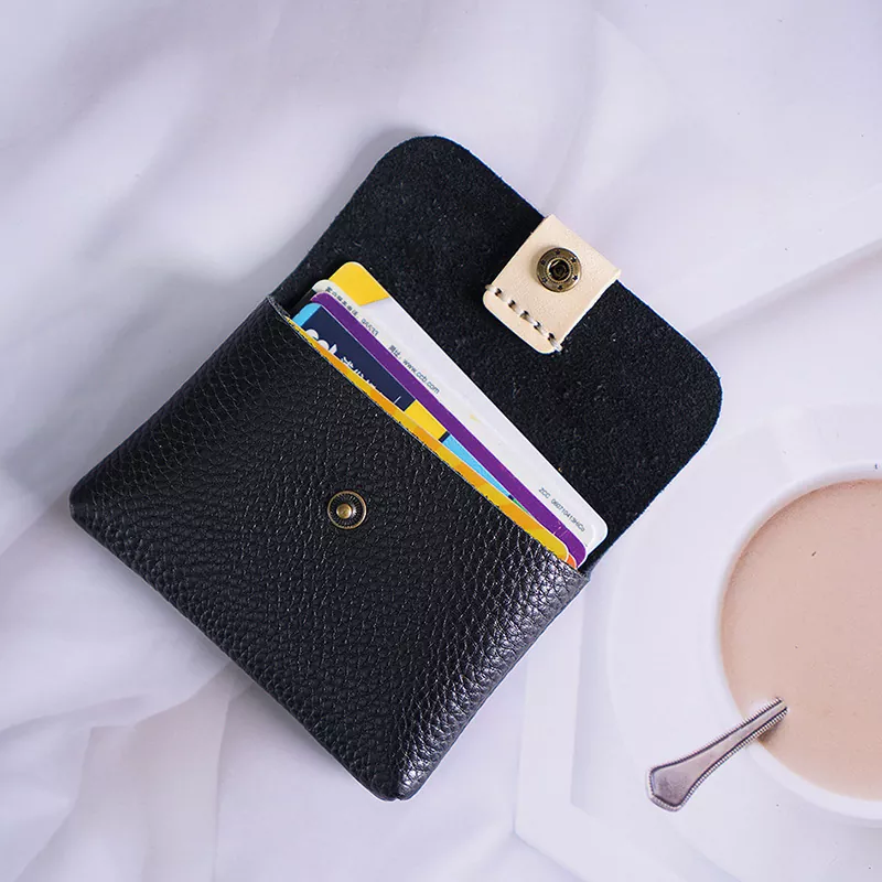 Fashion Handmade Mini Wallet With Card Slots Coin Purse Women Short Wallet Change Pocket MK-1923032555-12