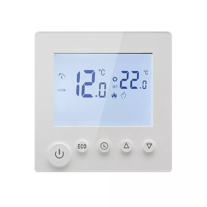 Digital LCD Display Water Electric Floor Heating TRV House Home Thermostat Temperature Controller
